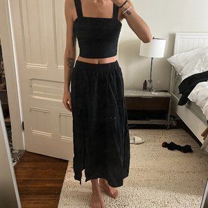 Abercrombie & Fitch Linen-Blend Top